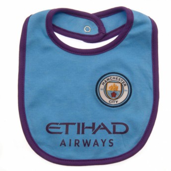 Manchester City detský podbradník 2 Pack Bibs PL