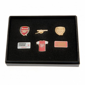 FC Arsenal set odznáčikov 6 Piece Badge Set