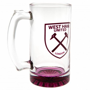 West Ham United poháre Stein Glass Tankard