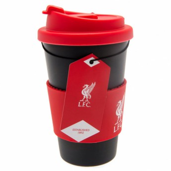 FC Liverpool cestovný hrnček Silicone Grip Travel Mug