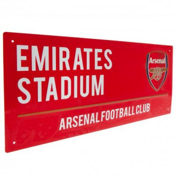 FC Arsenal ceduľa na stenu Street Sign RD