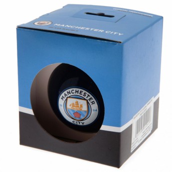 Manchester City vianočné ozdoby Glass Bauble