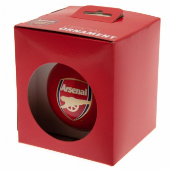 FC Arsenal vianočné ozdoby Glass Bauble