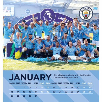 Manchester City stolový kalendár 2020