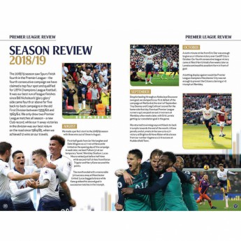 Tottenham kniha ročenka Annual 2020