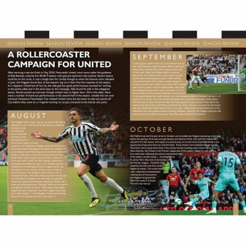 Newcastle United kniha ročenka Annual 2020