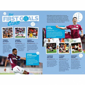 Aston Villa kniha ročenka Annual 2020