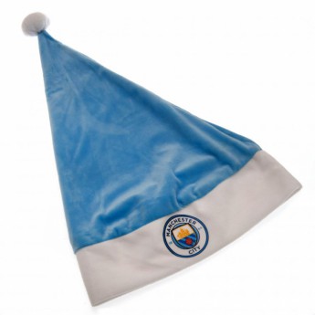Manchester City čiapka Santa logo