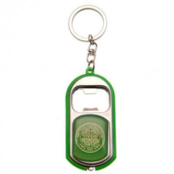 FC Celtic prívesok s otvárakom Key Ring Torch Bottle Opener
