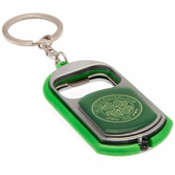 FC Celtic prívesok s otvárakom Key Ring Torch Bottle Opener