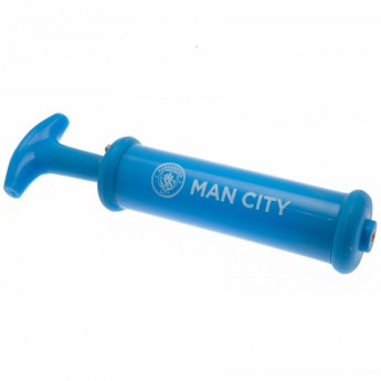 Manchester City futbalový set water bottle - hand pump - size 5 ball