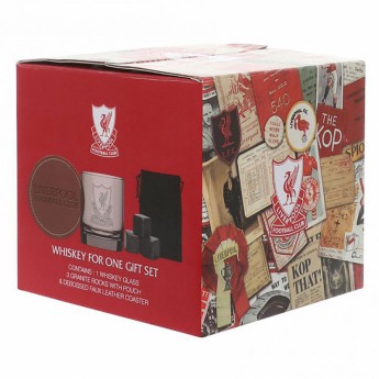 FC Liverpool poháre Whiskey Gift Set