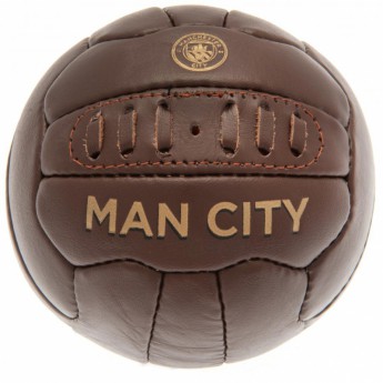 Manchester City fotbalová mini lopta Retro Heritage Mini Ball - size 1