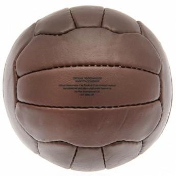 Manchester City fotbalová mini lopta Retro Heritage Mini Ball - size 1