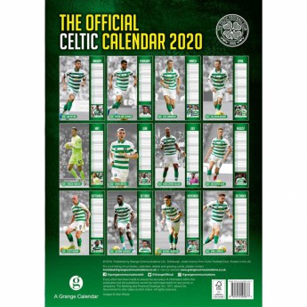 FC Celtic kalendár 2020 Team A3