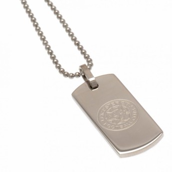 Leicester City retiazka na krk s psou známkou Dog-Tag & Chain