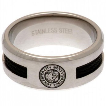 Leicester City prsteň Black Inlay Ring Medium