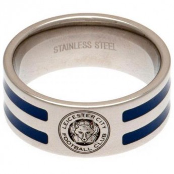 Leicester City prsteň Colour Stripe Ring Large