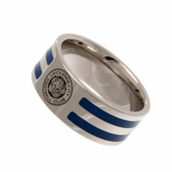 Leicester City prsteň Colour Stripe Ring Large