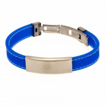 Leicester City silikónový náramok Stitched Silicone Bracelet BL