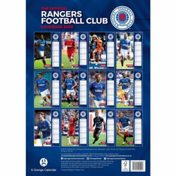 FC Rangers kalendár 2020 Team A3
