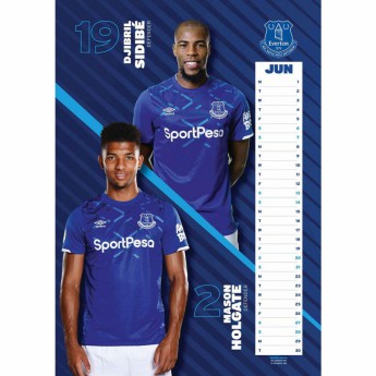 FC Everton kalendár 2020 Team A3