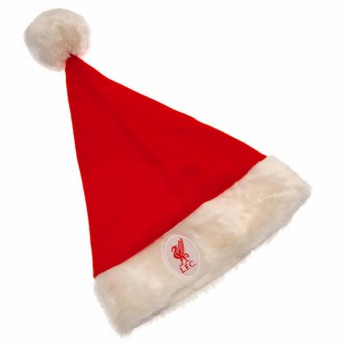 FC Liverpool zimná čiapka Santa Hat1