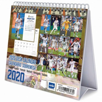 Real Madrid stolový kalendár stolní kalendář 2020