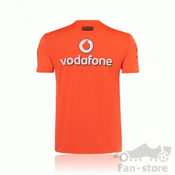 Vodafone McLaren Mercedes pánske tričko orange