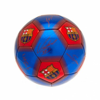 FC Barcelona fotbalová mini lopta Skill Ball Signature - size 1