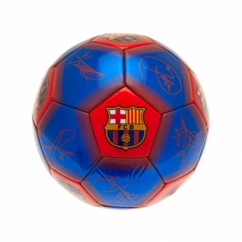 FC Barcelona fotbalová mini lopta Skill Ball Signature - size 1