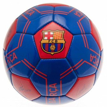 FC Barcelona futbalový set water bottle - hand pump - size 5 ball