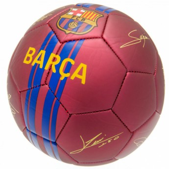 FC Barcelona futbalová lopta Football Signature MT - size 5