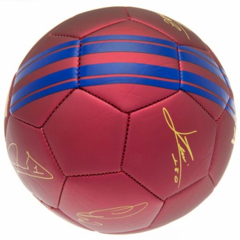 FC Barcelona futbalová lopta Football Signature MT - size 5