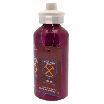 West Ham United fľaša na pitie Aluminium Drinks Bottle SG signature