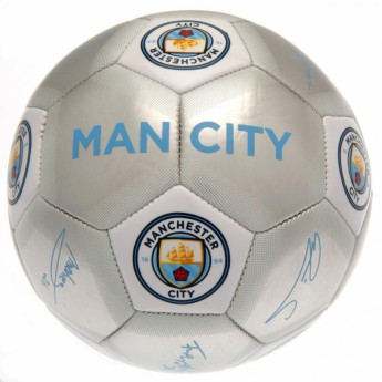 Manchester City futbalová lopta Football Signature SV - size 5