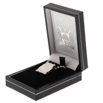 Manchester City retiazka na krk s príveskom Stainless Steel Pendant & Chain EC