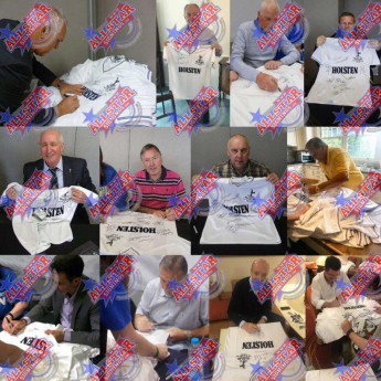 Legendy futbalový dres Tottenham Hotspur FC 1984 UEFA Cup Final Signed