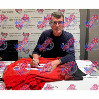 Legendy futbalový dres Manchester United FC Keane 2018-2019 Signed Shirt
