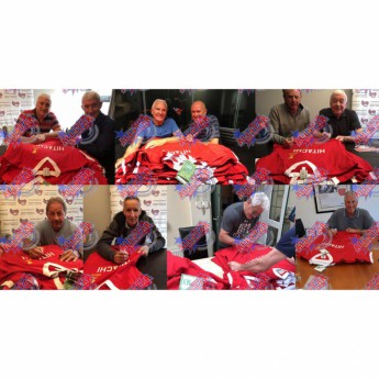 Legendy futbalový dres Liverpool FC 1977 European Cup Winners Signed Shirt