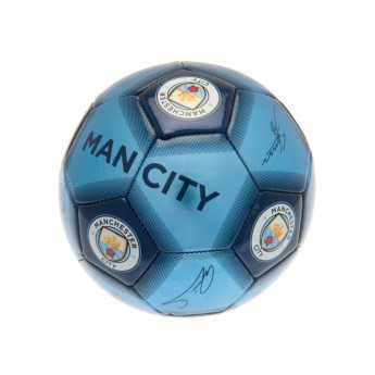 Manchester City fotbalová mini lopta Skill Ball Signature - size 1