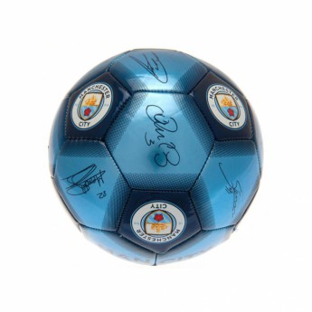 Manchester City fotbalová mini lopta Skill Ball Signature - size 1