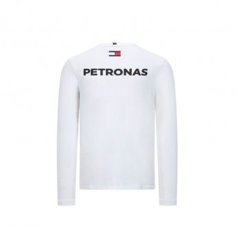 Mercedes AMG Petronas pánske tričko s dlhým rukávom white F1 Team 2020
