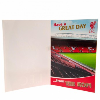 FC Liverpool narodeninové želanie Musical Birthday Card1