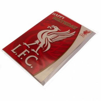 FC Liverpool narodeninové želanie Musical Birthday Card1