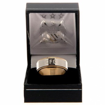 Manchester City prsteň Bi Colour Spinner Ring Small