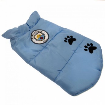 Manchester City psí kabátik Dog Coat Large