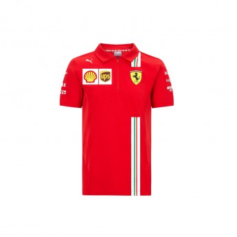 Ferrari detské polo tričko red F1 Team 2020