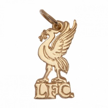 FC Liverpool zlatý prívesok Gold Pendant Liverbird Small