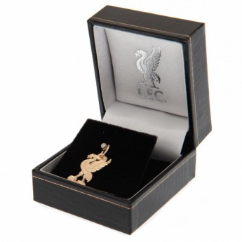 FC Liverpool zlatý prívesok Gold Pendant Liverbird Small